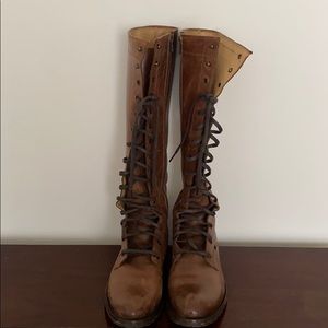 Frye Lace Boots